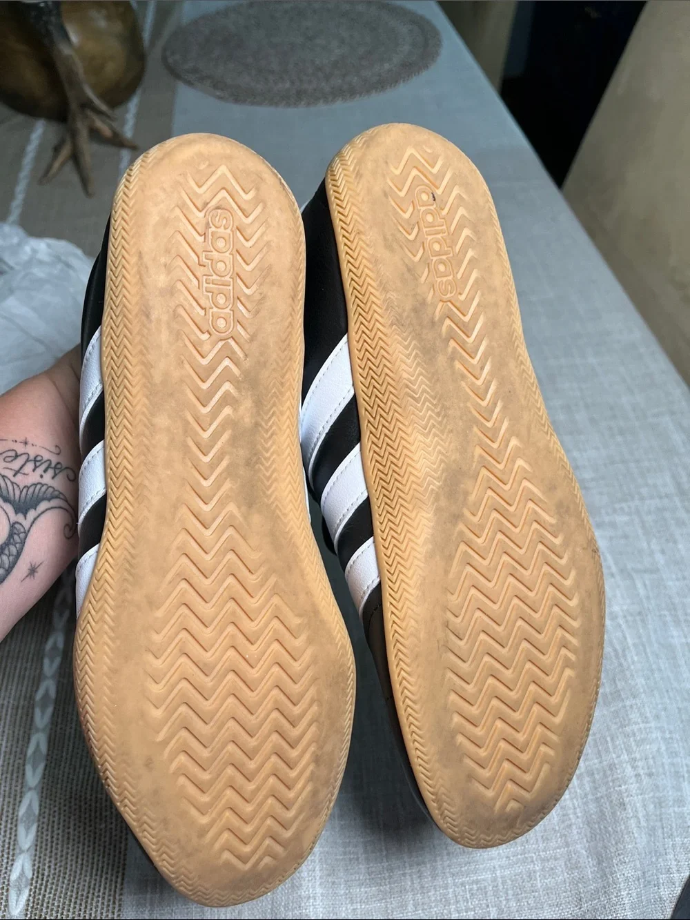 adidas Black and White Women's Athletic Sneakers